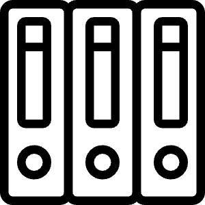 Archive Books Icon from Ultimate Light - Free Set