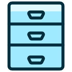 Archive Locker Icon from Ultimate Duotone - Free Set