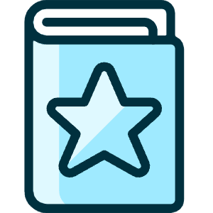 Book Star Icon from Ultimate Duotone - Free Set