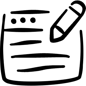 Content Browser Edit Icon from Freehand Line - Free Set