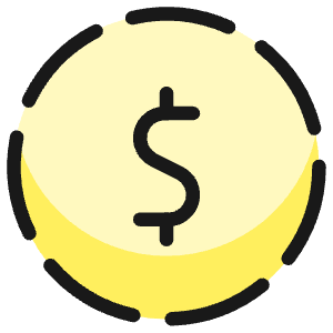 Discount Dollar Dash Icon from Ultimate Colors - Free Set