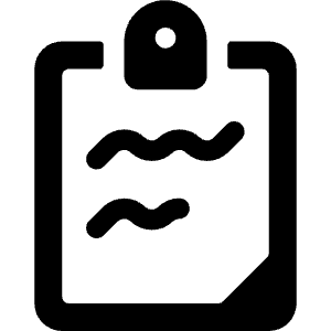 Notes Tasks Icon from Ultimate Bold - Free Set