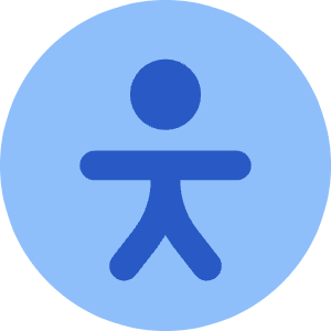 Accessibility Icon from Core Flat Set