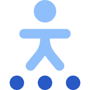 Accessibility Settings Options Icon from Core Flat Set