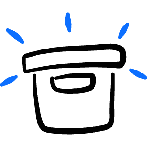 Archive Box Icon from Freehand Duotone - Free Set