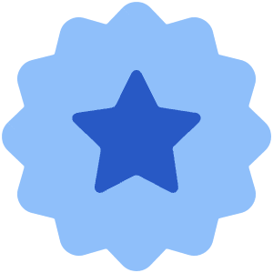 Badge Award Star Icon from Core Flat Set