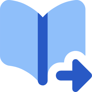 Book Flip Previous Page Arrow Icon from Core Flat Set