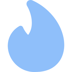 Trending Content Icon from Core Flat Set