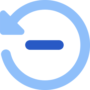 Button Go Backward Icon from Core Flat Set
