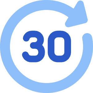 Button Go Forward 30 Icon from Core Flat Set