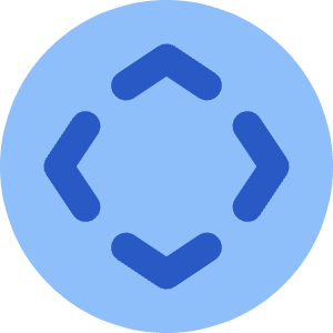 Button Move Circle Icon from Core Flat Set
