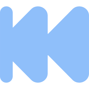 Button Rewind 2 Icon from Core Flat Set