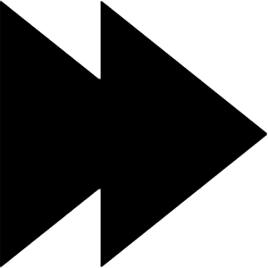 Fast Forward Icon from Block – Free Set