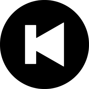 Skip Back 2 Icon from Block – Free Set