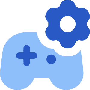 Controller Setting Gear Icon from Core Flat Set