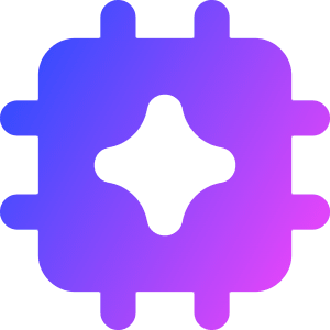Ai Chip Spark Icon from Core Gradient - Free Set