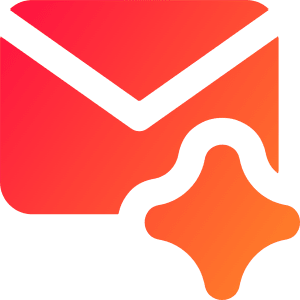 Ai Email Generator Spark Icon from Core Gradient - Free Set