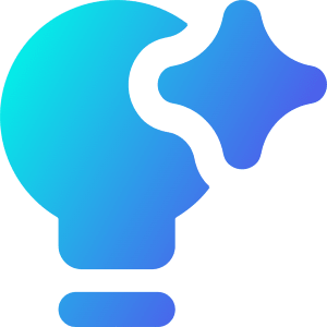 Ai Technology Spark Icon from Core Gradient - Free Set