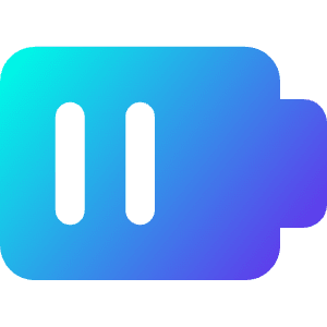 Battery Medium 1 Icon from Core Gradient - Free Set
