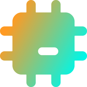 Computer Chip 1 Icon from Core Gradient - Free Set
