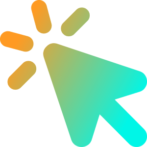 Cursor Click Icon from Core Gradient - Free Set