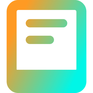 Hand Held Icon from Core Gradient - Free Set
