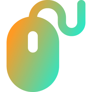Mouse Icon from Core Gradient - Free Set