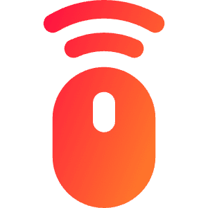 Mouse Wireless 1 Icon from Core Gradient - Free Set