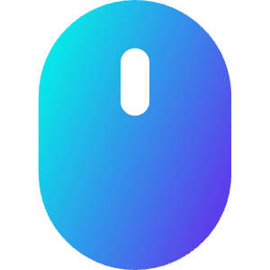 Mouse Wireless Icon from Core Gradient - Free Set