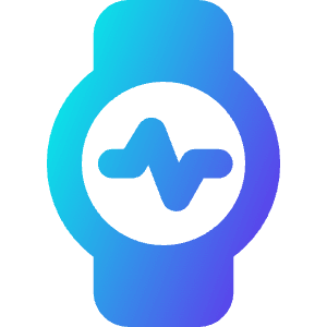 Watch Circle Heartbeat Monitor 2 Icon from Core Gradient - Free Set