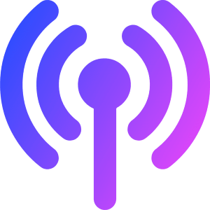 Wifi Antenna Icon from Core Gradient - Free Set