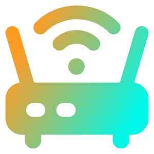 Wifi Router Icon from Core Gradient - Free Set