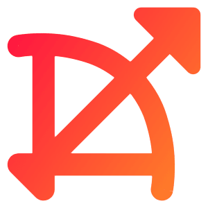 Bow Icon from Core Gradient - Free Set