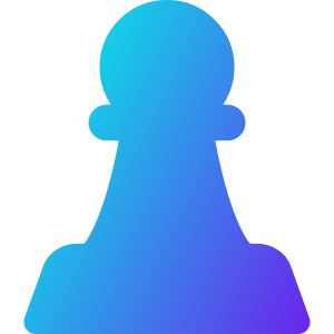 Chess Pawn Icon from Core Gradient - Free Set