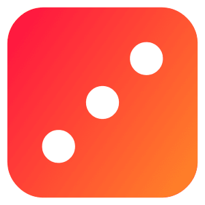 Dice 3 Icon from Core Gradient - Free Set