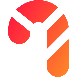 Candy Cane Icon from Core Gradient - Free Set