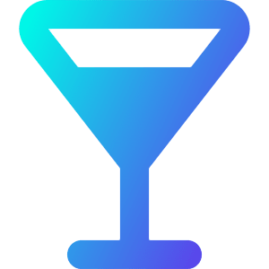 Cocktail Icon from Core Gradient - Free Set