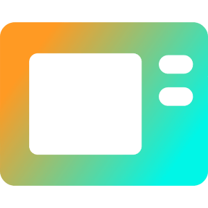 Microwave Icon from Core Gradient - Free Set