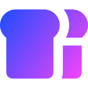 Toast Icon from Core Gradient - Free Set