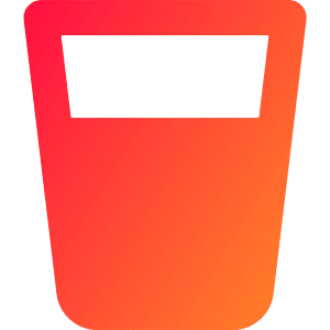 Water Glass Icon from Core Gradient - Free Set