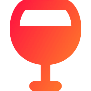 Wine Icon from Core Gradient - Free Set