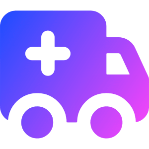 Ambulance Icon from Core Gradient - Free Set