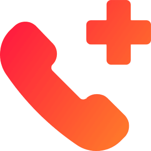 Emergency Call Icon from Core Gradient - Free Set