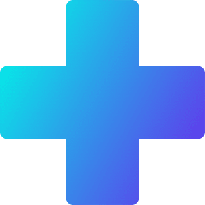 Medical Cross Sign Healthcare Icon from Core Gradient - Free Set