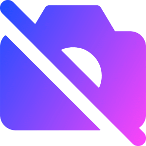 Camera Disabled Icon from Core Gradient - Free Set