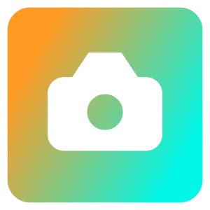 Camera Square Icon from Core Gradient - Free Set
