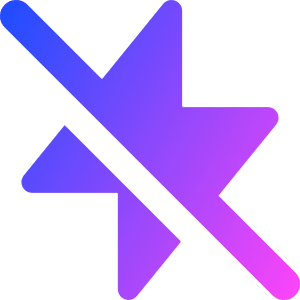 Flash Off Icon from Core Gradient - Free Set