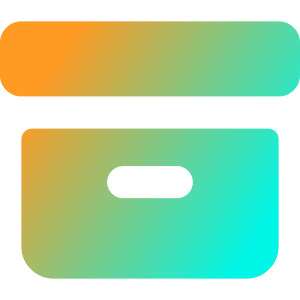 Archive Box Icon from Core Gradient - Free Set