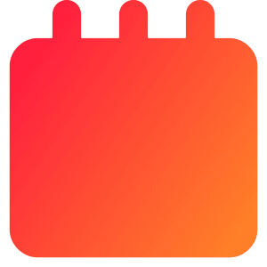 Blank Notepad Icon from Core Gradient - Free Set