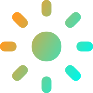 Brightness 1 Icon from Core Gradient - Free Set